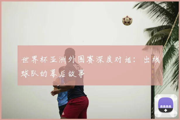 世界杯亚洲外围赛深度对话:出线球队的幕后故事